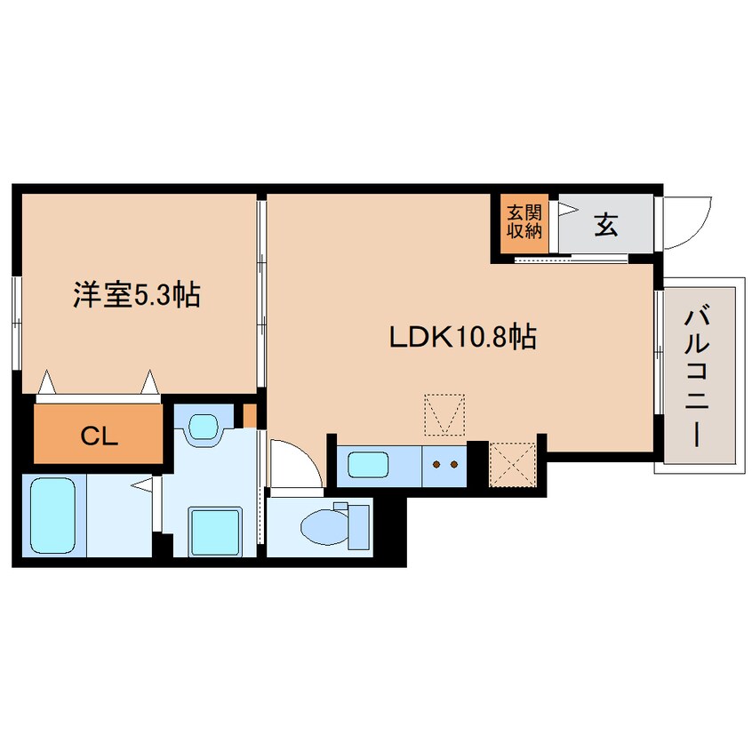 間取図 和歌山線/志都美駅 徒歩8分 1階 建築中