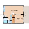 近鉄難波線・奈良線/学園前駅 徒歩6分 1階 築46年 1LDKの間取り