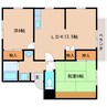 近鉄難波線・奈良線/学園前駅 徒歩14分 2階 築28年 2LDKの間取り