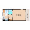 近鉄難波線・奈良線/菖蒲池駅 徒歩5分 5階 築26年 1Kの間取り
