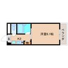 近鉄難波線・奈良線/菖蒲池駅 徒歩5分 2階 築26年 1Kの間取り