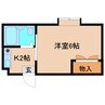 近鉄難波線・奈良線/学園前駅 徒歩15分 3階 築38年 1Kの間取り