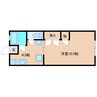 近鉄難波線・奈良線/学園前駅 徒歩13分 1階 築46年 1Kの間取り