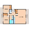 近鉄けいはんな線/学研北生駒駅 バス:7分:停歩5分 2階 築25年 2LDKの間取り