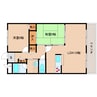 近鉄けいはんな線/学研北生駒駅 バス:7分:停歩4分 3階 築23年 2LDKの間取り