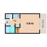 近鉄難波線・奈良線/学園前駅 徒歩12分 2階 築28年 1Kの間取り
