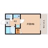 近鉄難波線・奈良線/学園前駅 徒歩12分 1階 築28年 1Kの間取り