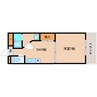 近鉄難波線・奈良線/学園前駅 徒歩4分 2階 築26年 1DKの間取り