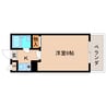 近鉄難波線・奈良線/学園前駅 徒歩8分 2階 築36年 1Kの間取り