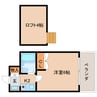 近鉄難波線・奈良線/学園前駅 徒歩10分 1階 築35年 1Kの間取り