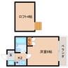 近鉄難波線・奈良線/学園前駅 徒歩10分 2階 築35年 1Kの間取り