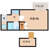 近鉄難波線・奈良線/富雄駅 徒歩9分 3階 築35年 1Kの間取り