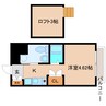 近鉄難波線・奈良線/富雄駅 徒歩23分 2階 築40年 1Kの間取り