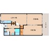 近鉄けいはんな線/学研奈良登美ケ丘駅 徒歩20分 5階 築35年 2LDKの間取り
