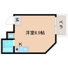 近鉄難波線・奈良線/富雄駅 徒歩7分 4階 築29年 1Rの間取り