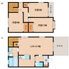 近鉄難波線・奈良線/学園前駅 徒歩20分 1-2階 築19年 3LDKの間取り