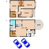 近鉄難波線・奈良線/学園前駅 徒歩20分 1-2階 築21年 3LDKの間取り
