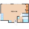 近鉄難波線・奈良線/学園前駅 徒歩18分 3階 築51年 1Rの間取り