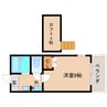 近鉄難波線・奈良線/学園前駅 徒歩8分 2階 築30年 1Kの間取り