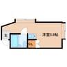 近鉄難波線・奈良線/学園前駅 徒歩13分 1階 築58年 1Rの間取り