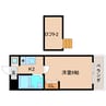 近鉄難波線・奈良線/菖蒲池駅 徒歩5分 2階 築34年 1Kの間取り