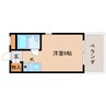 近鉄難波線・奈良線/菖蒲池駅 徒歩5分 1階 築34年 1Rの間取り