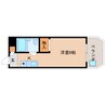 近鉄難波線・奈良線/菖蒲池駅 徒歩5分 2階 築33年 1Rの間取り