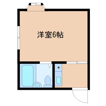 間取図 近鉄難波線・奈良線/菖蒲池駅 徒歩7分 5階 築35年