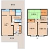 近鉄難波線・奈良線/学園前駅 徒歩19分 1-2階 築32年 3LDKの間取り