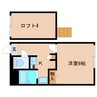 近鉄難波線・奈良線/学園前駅 バス:9分:停歩10分 2階 築16年 1Kの間取り