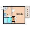 近鉄難波線・奈良線/学園前駅 徒歩9分 2階 築32年 1Kの間取り