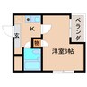 近鉄難波線・奈良線/学園前駅 徒歩9分 1階 築32年 1Kの間取り