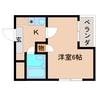 近鉄難波線・奈良線/学園前駅 徒歩9分 1階 築33年 1Kの間取り