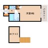 近鉄難波線・奈良線/富雄駅 徒歩3分 1階 築35年 1Rの間取り