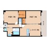 近鉄難波線・奈良線/菖蒲池駅 徒歩2分 1階 築8年 2LDKの間取り