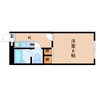 近鉄難波線・奈良線/富雄駅 徒歩10分 2階 築21年 1Kの間取り