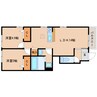 近鉄難波線・奈良線/富雄駅 バス:5分:停歩7分 1階 築6年 2LDKの間取り