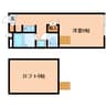 近鉄難波線・奈良線/富雄駅 徒歩20分 1階 築25年 1Kの間取り