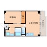 近鉄難波線・奈良線/学園前駅 徒歩7分 2階 築37年 1LDKの間取り