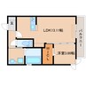 近鉄難波線・奈良線/学園前駅 バス:6分:停歩7分 2階 築3年 1LDKの間取り