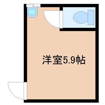 間取図 近鉄難波線・奈良線/富雄駅 徒歩5分 1階 築41年