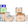 近鉄難波線・奈良線/学園前駅 バス:14分:停歩5分 1-2階 築36年 3LDKの間取り