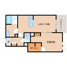 近鉄難波線・奈良線/学園前駅 徒歩8分 3階 1年未満 1LDKの間取り