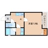 近鉄難波線・奈良線/学園前駅 徒歩8分 3階 建築中 1Kの間取り