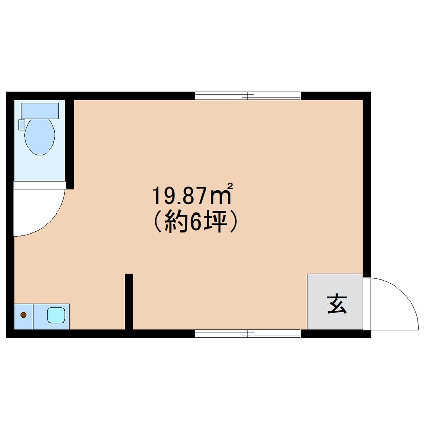 間取図 近鉄難波線・奈良線/学園前駅 バス8分中山町西二丁目下車:停歩4分 1階 築21年
