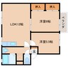 近鉄難波線・奈良線/生駒駅 バス:8分:停歩1分 1階 築31年 2LDKの間取り