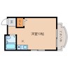 近鉄難波線・奈良線/生駒駅 徒歩19分 3階 築36年 1Rの間取り