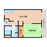 近鉄生駒線/南生駒駅 徒歩5分 1階 築38年 1LDKの間取り