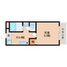 近鉄難波線・奈良線/生駒駅 徒歩12分 1階 築26年 1Kの間取り