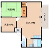 近鉄難波線・奈良線/生駒駅 バス:15分:停歩3分 2階 築32年 2LDKの間取り